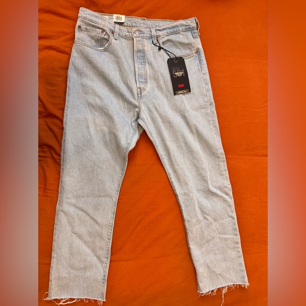 NWT Women’s Levi's Premium 501 Cropped Jeans